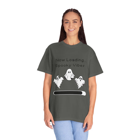 'Now Loading...Spooky Vibes' Unisex T-Shirt