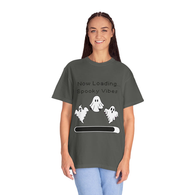 'Now Loading...Spooky Vibes' Unisex T-Shirt
