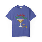 Holiday Cocktail Club T-Shirt | Let's Get Jolly Christmas Tee