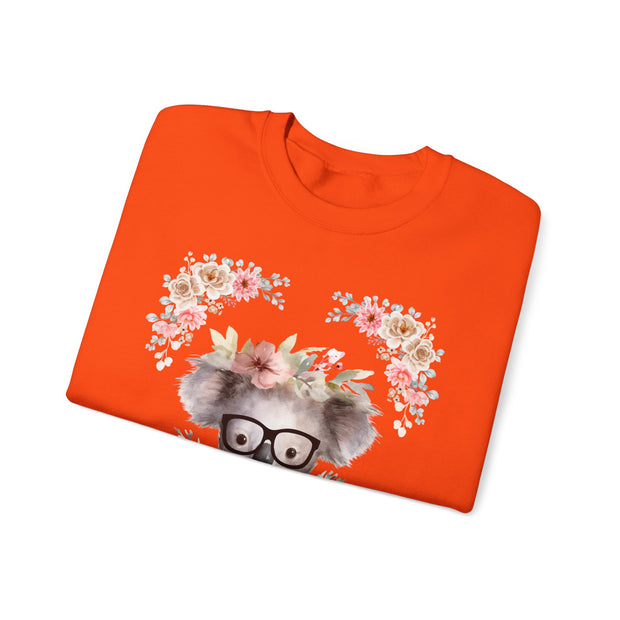 Geeky Goddess Koala Unisex Crewneck Sweatshirt