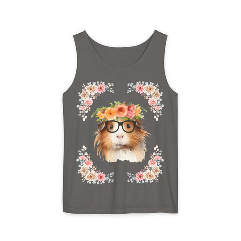 Geeky Goddess Guinea Pig Unisex Tank Top