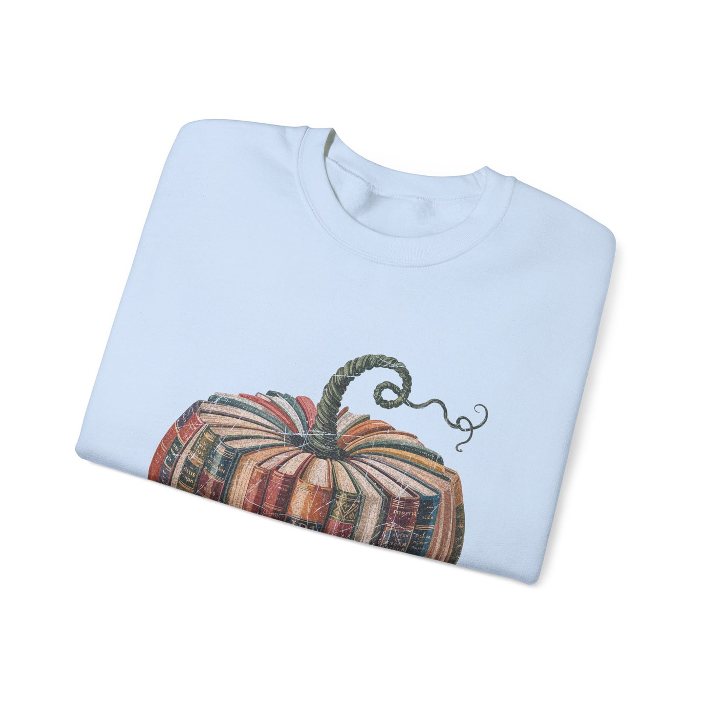 Patchwork Pumpkin Crewneck Sweatshirt | Fall Plaid Pumpkin Shirt