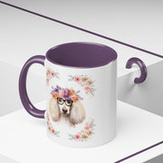 Geeky Goddess French Poodle Accent Coffee Mug