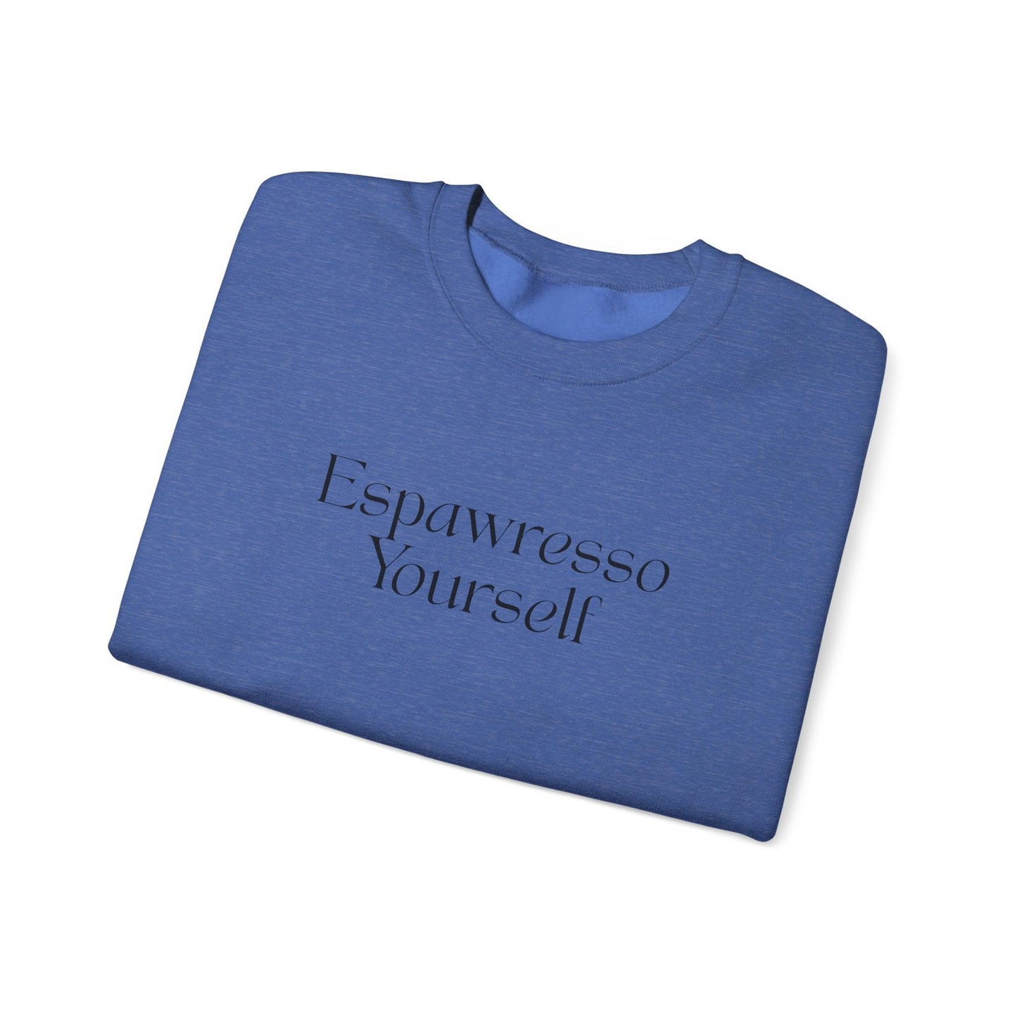 'Espawresso Yourself' Pug Crewneck Sweatshirt