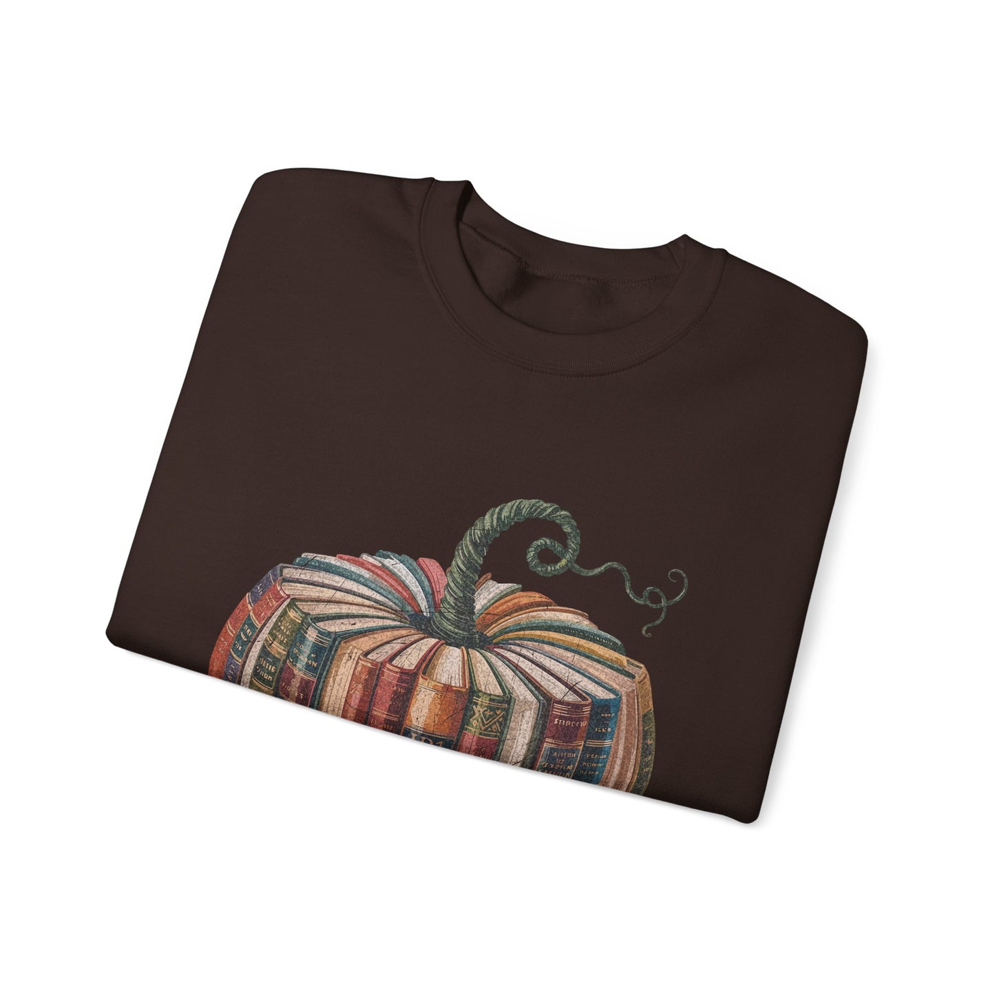 Patchwork Pumpkin Crewneck Sweatshirt | Fall Plaid Pumpkin Shirt