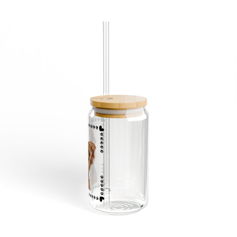 Geeky Good Yorkie Sipper Glass