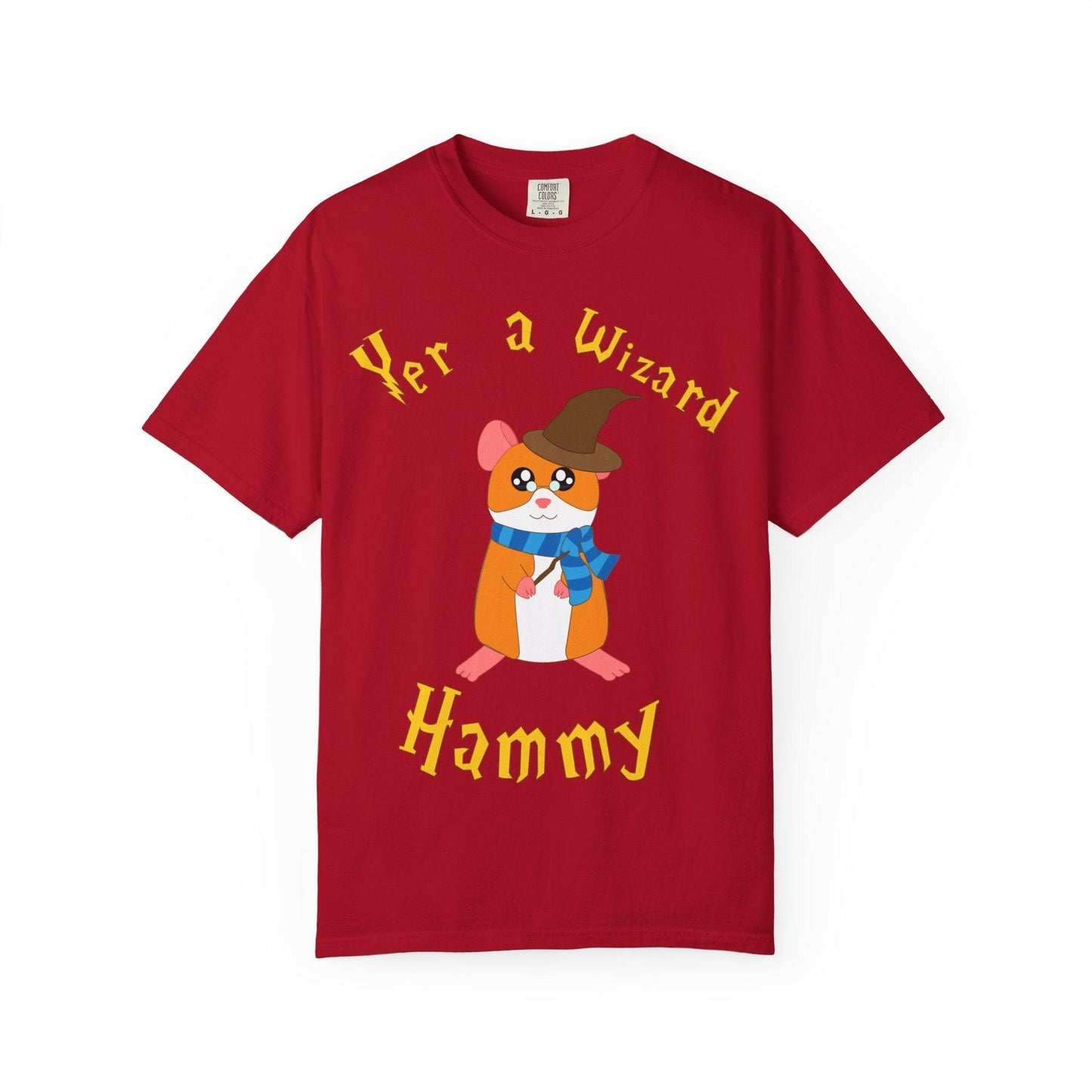 Hammy the Wizard Hamster T-Shirt | Cute Wizard Hamster Illustration