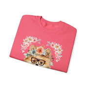 Geeky Goddess Pomeranian Unisex Crewneck Sweatshirt