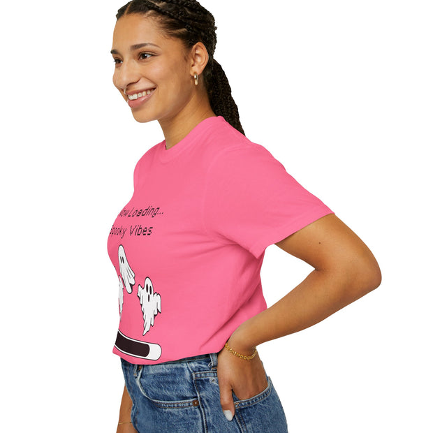 'Now Loading...Spooky Vibes' Unisex T-Shirt
