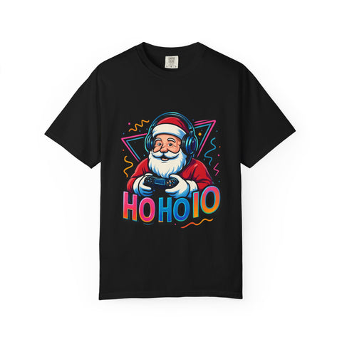 'Ho Ho Ho' Gamer Santa Unisex T-shirt