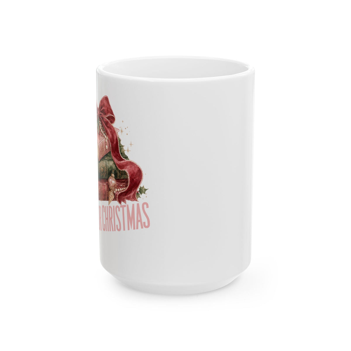 Booked for Christmas Mug, Book Lover Christmas Gift, Bookish Holiday Mug, Christmas Book Mug, Cozy Reader Gift, BookTok Gift