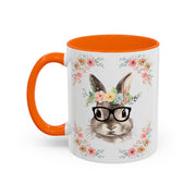 Geeky Goddess Bunny Accent Coffee Mug