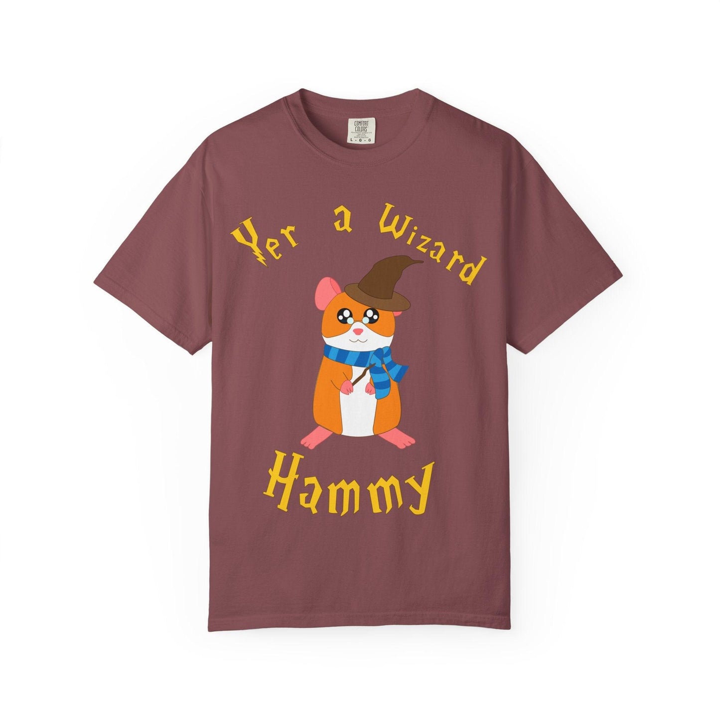 Hammy the Wizard Hamster T-Shirt | Cute Wizard Hamster Illustration