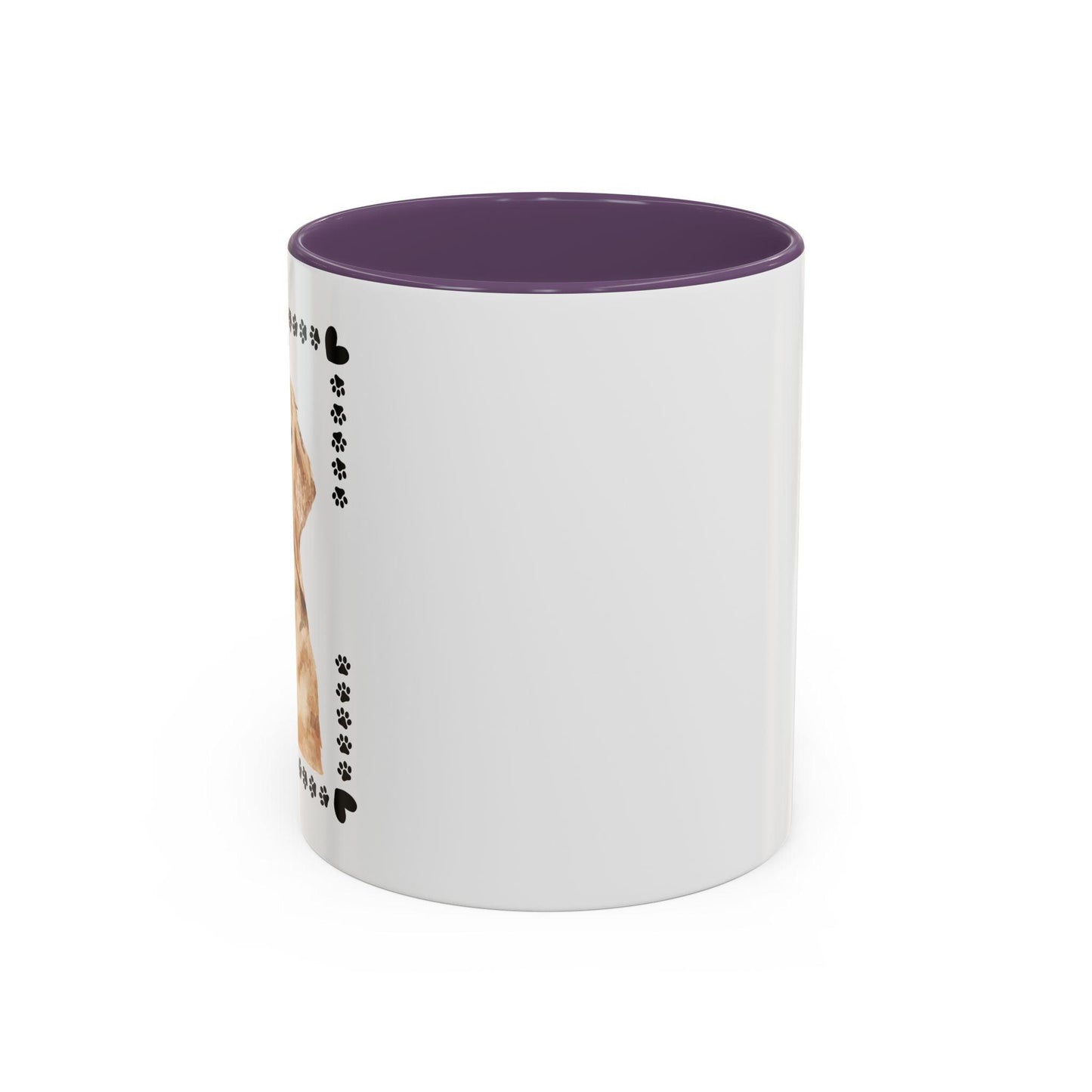 Geeky Good Golden Retriever Accent Coffee Mug