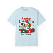 'Santa Livestream: Join the Fun! ' T-Shirt