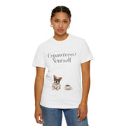 'Espawresso Yourself' French Bulldog Unisex T-Shirt