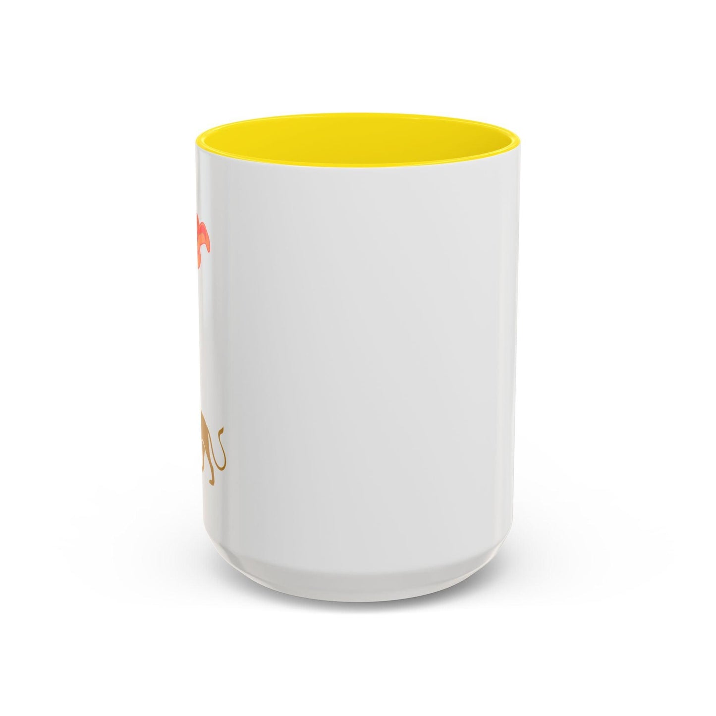 'Leo' Zodiac Accent Coffee Mug