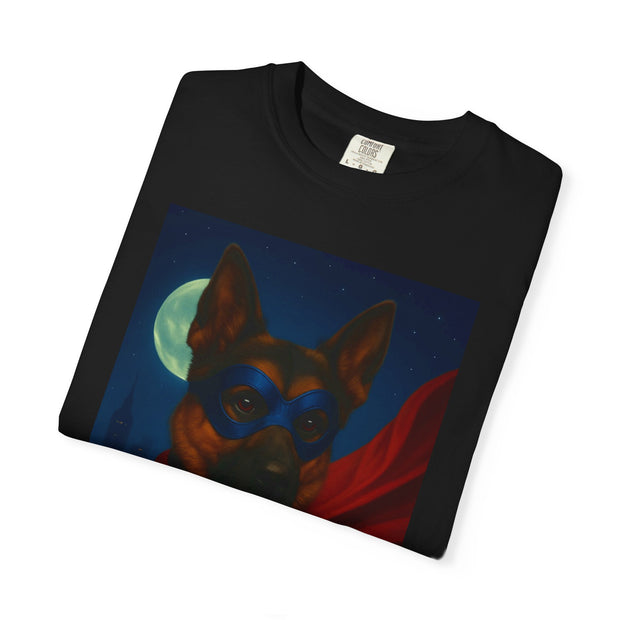 Superhero German Shepard Unisex T-shirt