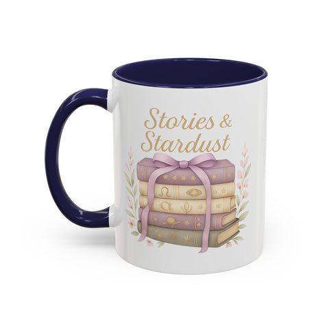 'Stories & Stardust' Accent Coffee Mug