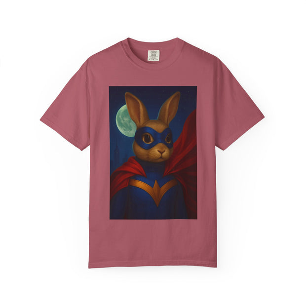 Superhero Rabbit Unisex T-shirt