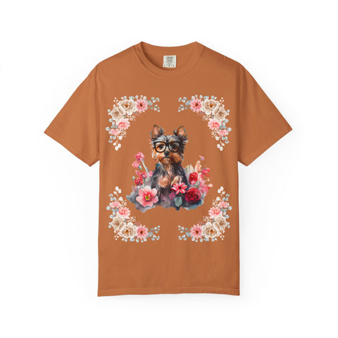 Geeky Goddess Yorkie Unisex T-Shirt