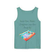 'Just One More Chapter (on the Beach)' Unisex Tank Top