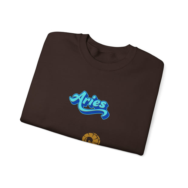 'Aries' Zodiac Unisex Crewneck Sweatshirt