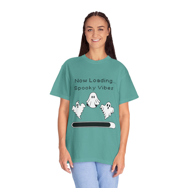 'Now Loading...Spooky Vibes' Unisex T-Shirt