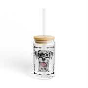 Geeky Good Dalmatian Sipper Glass