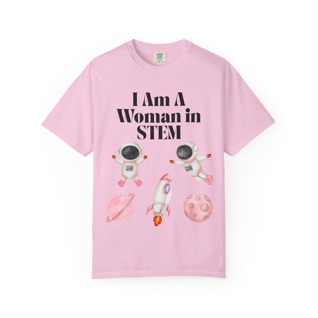 'I Am A Woman In STEM' Astronaut T-Shirt