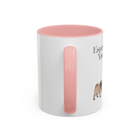 'Espawresso Yourself' Pug Accent Coffee Mug