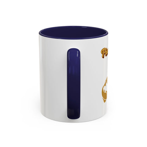 'Pisces' Zodiac Accent Coffee Mug