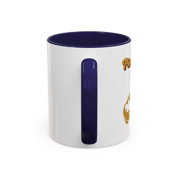 'Pisces' Zodiac Accent Coffee Mug