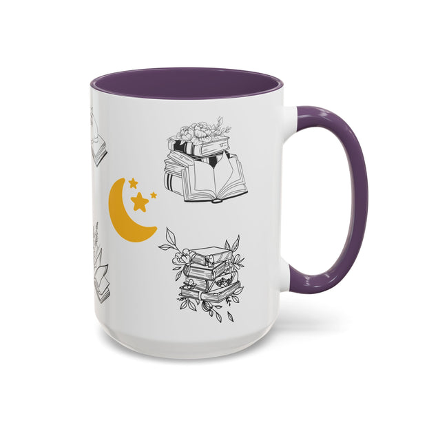 'Just One More Chapter' Accent Coffee Mug