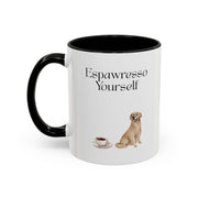 'Espawresso Yourself' Golden Retriever Accent Coffee Mug
