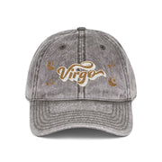 'Virgo' Vintage Embroidered Cap