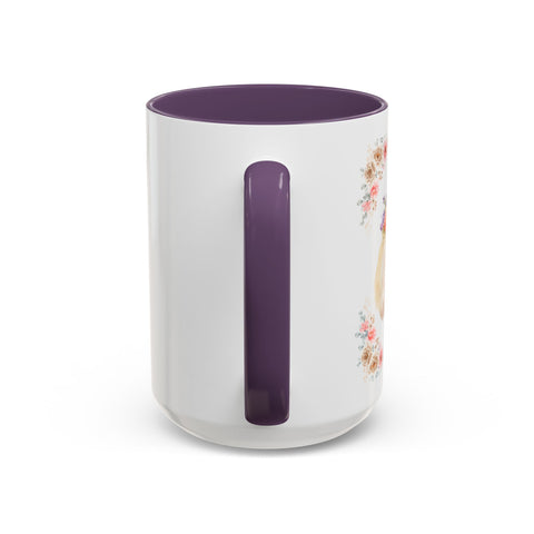 Geeky Goddess French Poodle Accent Coffee Mug