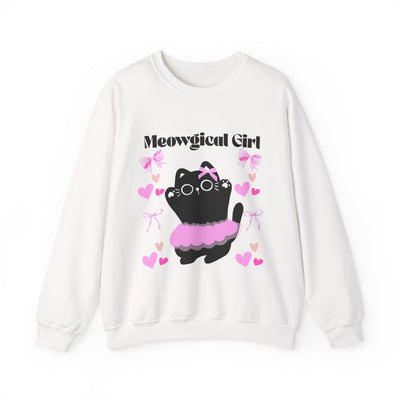 'Meowgical Girl' Unisex Crewneck Sweatshirt