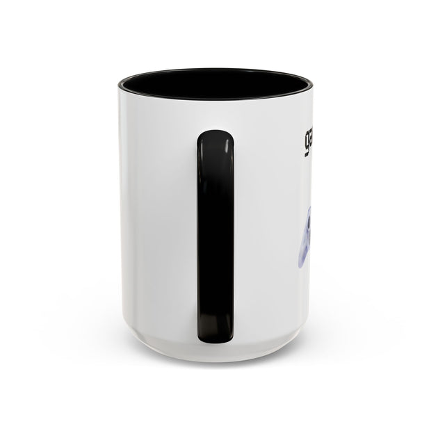 'Game On, Coffee First' Accent Coffee Mug