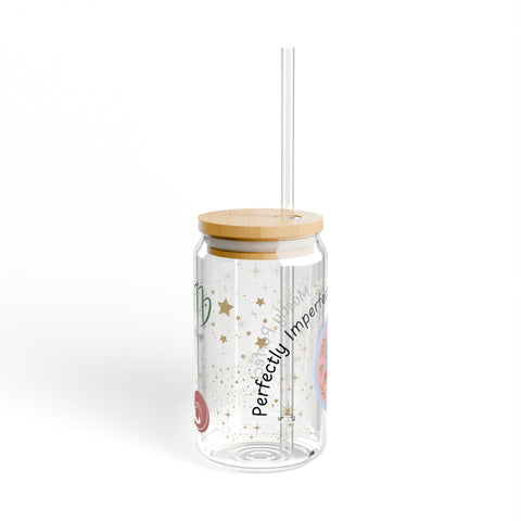 Virgo 'Perfectly Imperfect… But Mostly Perfect' Sipper Glass