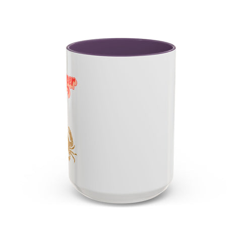 'Cancer' Zodiac Accent Coffee Mug