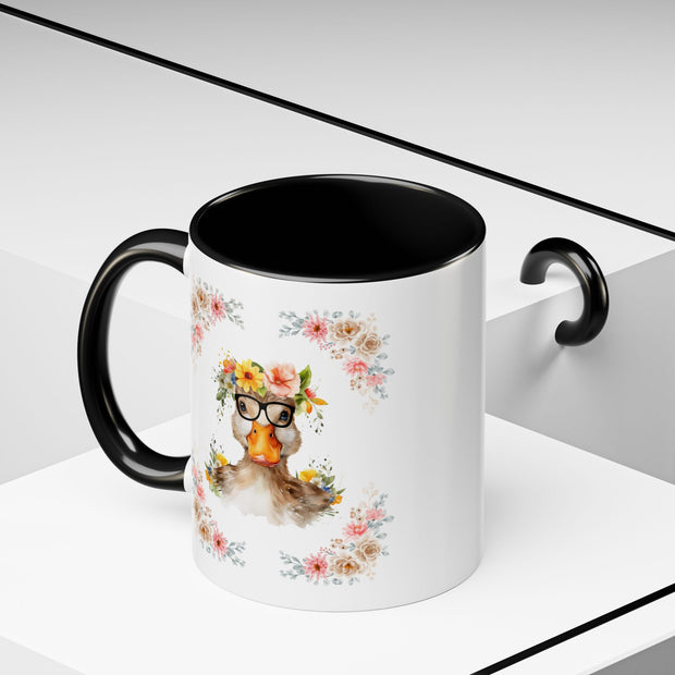 Geeky Goddess Duck Accent Coffee Mug