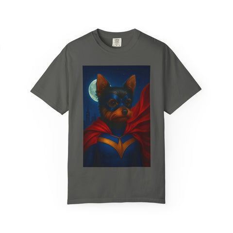 Superhero Yorkie T-shirt