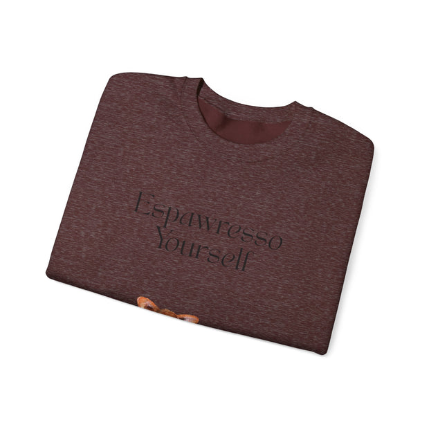 'Espawresso Yourself' Unisex Corgi Sweatshirt