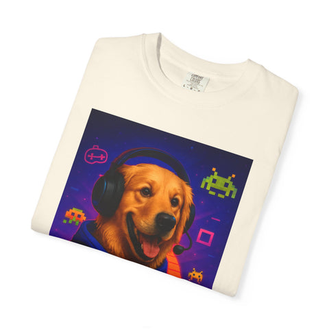 Game On Golden Retriever Unisex T-shirt