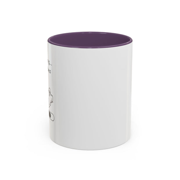 'Now Loading...Spooky Vibes' Accent Coffee Mug