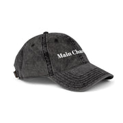 'Main Character' Vintage Embroidered Cap