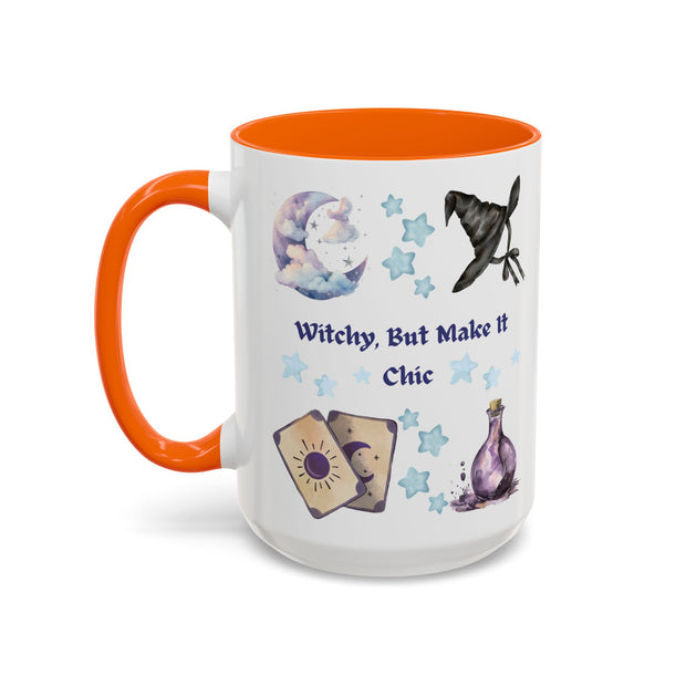 'Witchy, But Make It Cute' Accent Coffee Mug