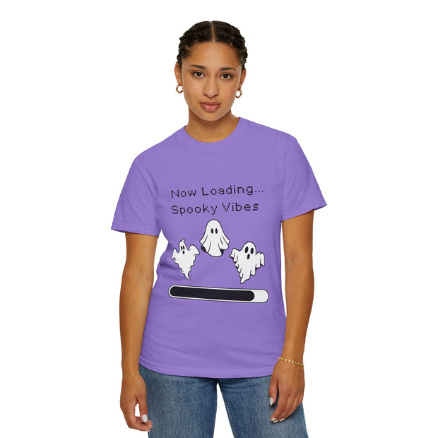 'Now Loading...Spooky Vibes' Unisex T-Shirt