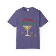 Holiday Cocktail Club T-Shirt | Let's Get Jolly Christmas Tee